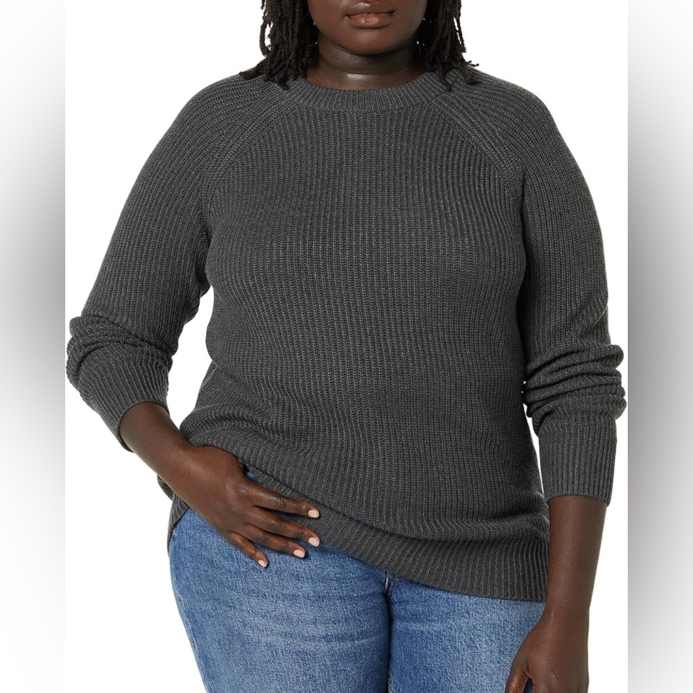 Amazon Aware Women's Rib Crewneck Sweater